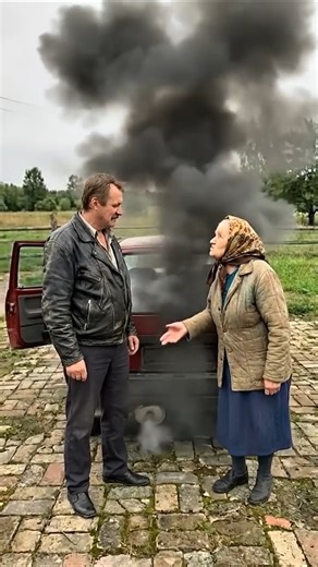 Halina wykrywa usterkę auta