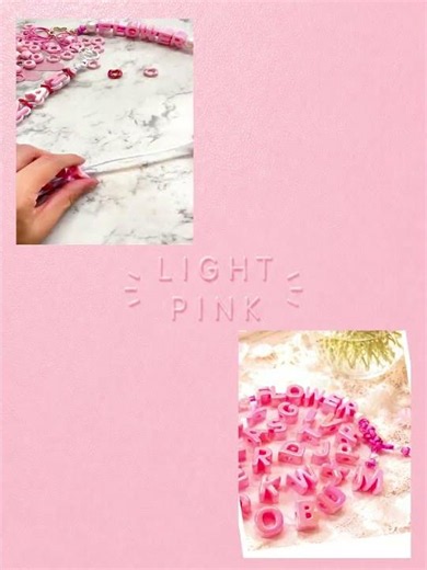 パラコード編み方｜LIGHT PINKアルファベットビーズで作る名入れキーホルダー handmade.amane #パラコード #ハンドメイド #パラコード編み方 #アルファベットビーズ