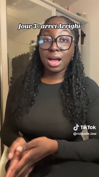 Jour 3 : arrêt Arrighi
