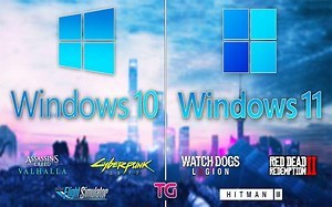 Win10vsWin11开机时长对比+游戏载入时长对比1080P60帧视频