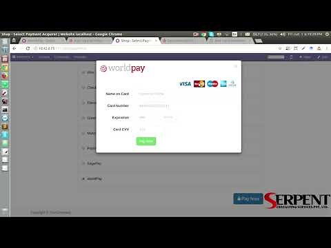 Odoo WorldPay Payment Gateway Integration - SerpentCS
