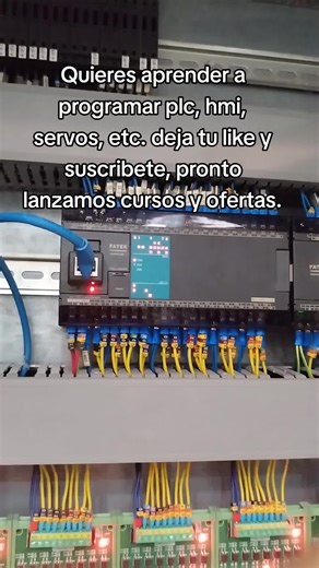 Aprende a Programar PLC, HMI y Servos Eficazmente