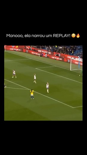 Narrar um replay… não, aí é demais 😭🔥 | Futebol Feminino É ARTE