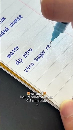 Write my grocery list with me 👀| Writech Pens
