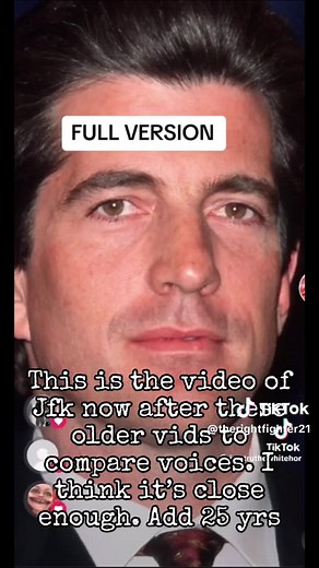 John F Kennedy Jr. JFK Jr.. Then and now