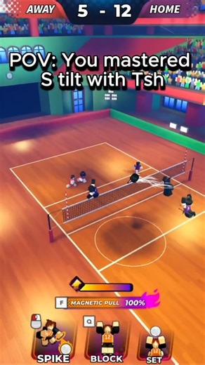 POV: You mastered Tsh's S tilt 🔥 #volleyballlegends #robloxfyp #roblox #vbl #robloxgameplay #shorts