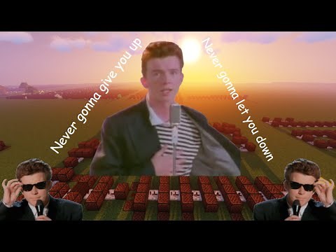 Never Gonna Give you Up Tutorial - Noteblock Tutorial
