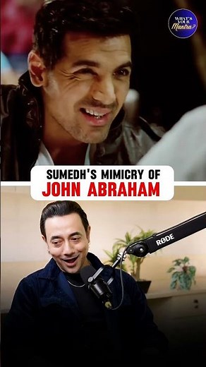 John Abraham's Mimicry | Mimicry Artist Sumedh Shinde | Voice over