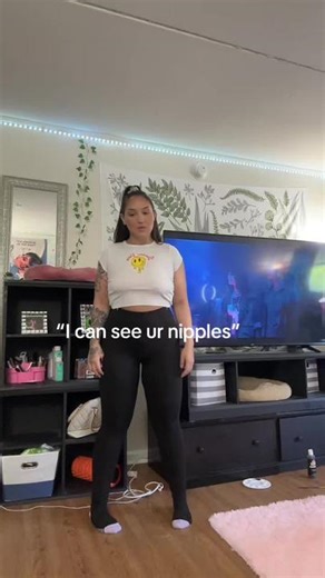 My bad Karen i went from a triple D to a C so i free the nips now