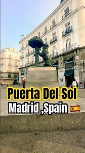 Puerta Del Sol Madrid Spain 🇪🇸