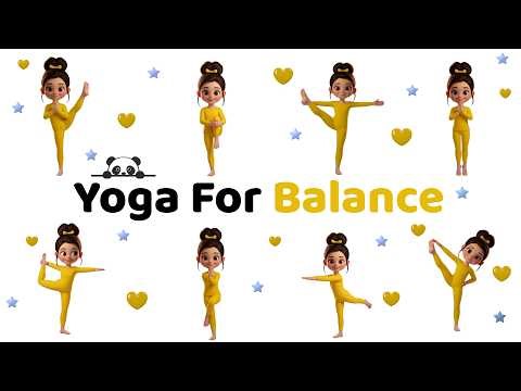 Super Balance in 5 Minutes! | Yoga for Kids Health | Yoga Poses for Kids