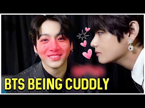 BTS Being Cuddly