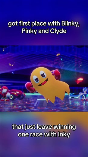 Winning Strategies for Sonic and Pac-Man Races