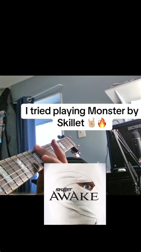 Playing 'Monster' by Skillet in Drop C Tuning