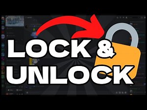 [NEW] - How to make a LOCK & UNLOCK command for your discord bot! || Discord.js v14