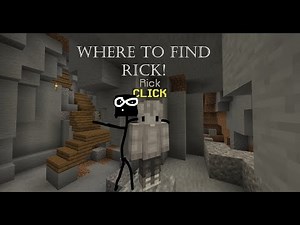 Where to find the NPC Rick! Minecraft Hypixel Skyblock