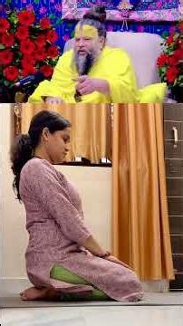 Maharaj ji: Vajraasan Benefits | Easy Yoga Demo | 30 sec