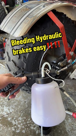 Hydraulic brake bleeding tips‼️‼️ #minibike #tips #diy #howto #brakebleeder #hydraulic #brakes #amazonfinds #amazon