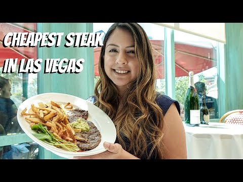 CHEAPEST STEAKS in Las Vegas