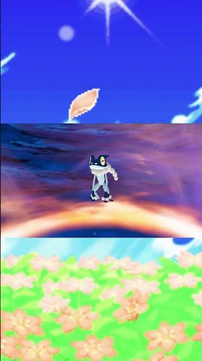 Evolving Froakie into Frogadier and into Greninja - Pokemon Legends ZA #shorts #evolution #pokemon