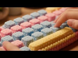 Satisfying AI ASMR Keyboard Typing Compilation — Bubble Wrap, Lava, Slime & More!