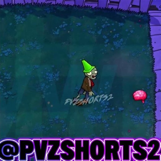 Conehead Zombie Vs Brain #pvz #pvz2 #youtube #youtubeshorts