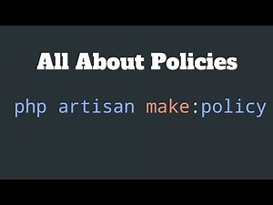 Laravel Authorization | All about policies . #freetopg #laravel #php