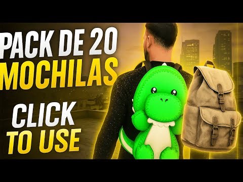 ✨ "EPIC BACKPACK PACK for FiveM 🎒 | 20 Prop Click to Use + SCRIPT"