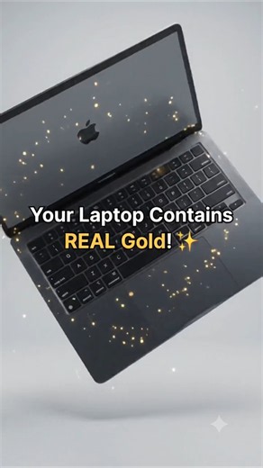 how much gold in your MacBook?