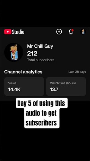 try this audio to get subscribers 🎧