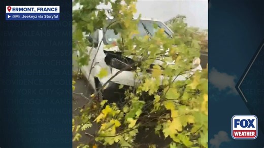 🌪️ FRANCE TORNADO: A powerful tornado tore through a French city 13 miles north of Paris, collapsing cranes and leaving one person dead. Latest: https://www.foxweather.com/extreme-weather/tornado-france-paris-ermont-deadly | FOX Weather