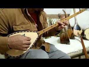Çifteli të notës: A, G, C. Melodi Live me Cifteli. Albanian Musical Instrument, play a Cifteli
