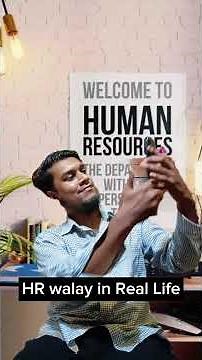 HR Reality vs LinkedIn 😅 | Relatable Human Resource Comedy | HR Talks vs Real Life | Funny Comedy