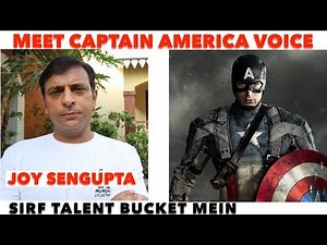 Meet CAPTAIN AMERICA Voice JOY SENGUPTA | Avengers Endgame Artist