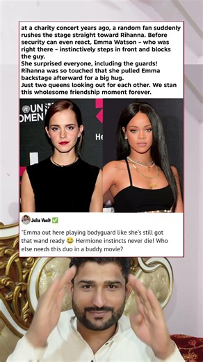 Emma Watson's Epic Bodyguard Move for Rihanna 😱💕 Wholesome Queen Moment!
