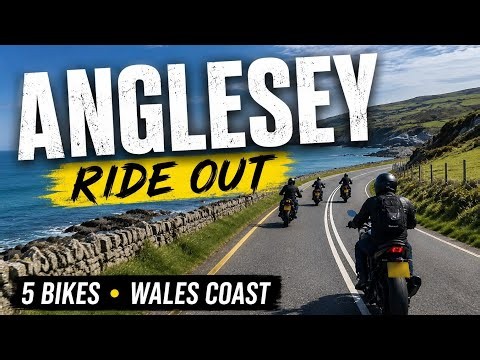 Group Ride to Anglesey | Scenic Welsh Coast Roads & Chill Riding