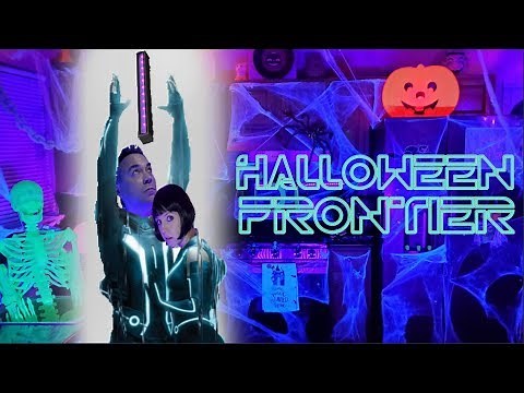 Black Light Party Lights - LED Black Light Bar - Halloween Decoration Idea