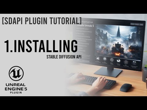 [SDAPI Tutorial] 1-1. Installing UE5 Stable Diffusion API server by 1 Click!