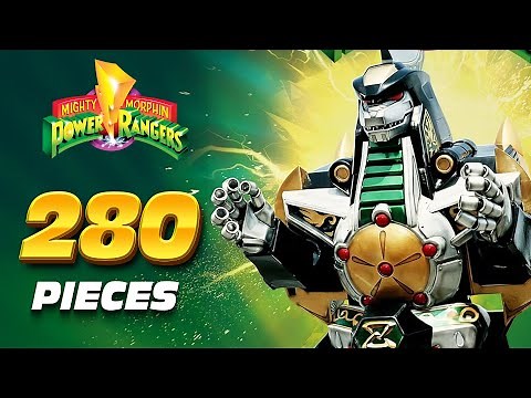 Building the Dragonzord of the Green Ranger from Power Rangers