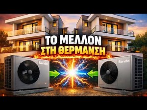 Το μέλλον είναι ΕΔΩ και δουλεύει τέλεια.Δίδυμη εγκατάσταση αντλίας θερμότητας Sendo