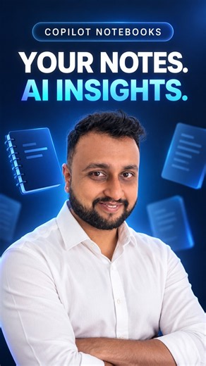 Copilot Notebooks: Turn Your Files Into AI Insights
