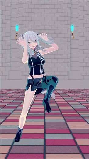 【#hololive mmd】不死身ごっこ【獅白ぼたん Shishiro Botan】 #mmdホロライブ #ホロライブmmd