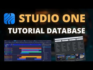 I Built a Studio One Tutorial Database – Here's How It Works!