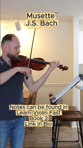 Musette - J.S. Bach - Violin Solo