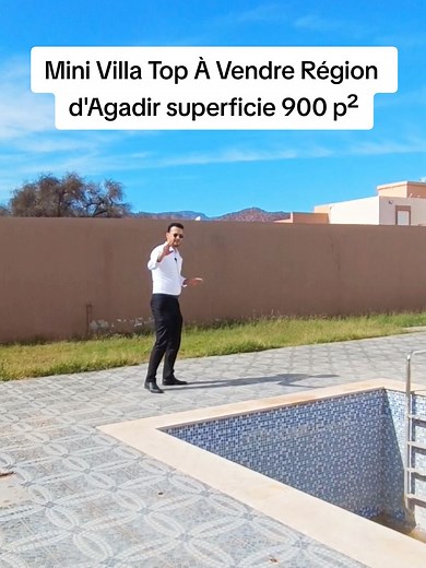 Vente Mini Villa de Luxe à Agadir avec Piscine et Mobilier