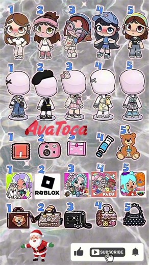 CHOOSE YOUR FAVORITE ONE 😍#avatarworld #tocaboca #shorts