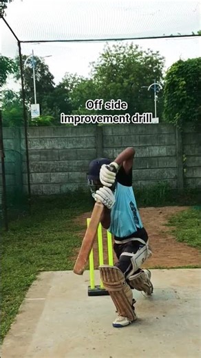 off side improvement drill #offside #cricket #shortvideo #shortsviral #shortsfeed