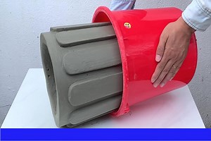 181K views · 4.8K reactions | Plastic Container And Cement - How To Make Beautiful And Very Easy Flower Pots At Home #CraftLife | Craft Life | Facebook