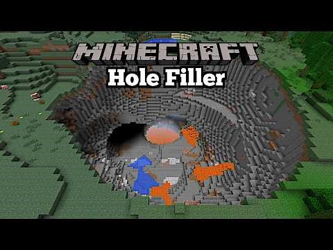 *NEW* Hole Filler Mod - Minecraft 1.20.1 (Mod Showcase)