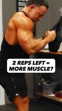 You DON’T Need to Train to Failure to Build Muscle
